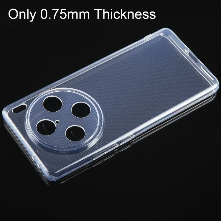For vivo X100 Pro Ultra-thin Transparent TPU Phone Case - X100 Pro Cases by PMC TechLife | Online Shopping South Africa | PMC TechLife | Buy Now Pay Later Mobicred
