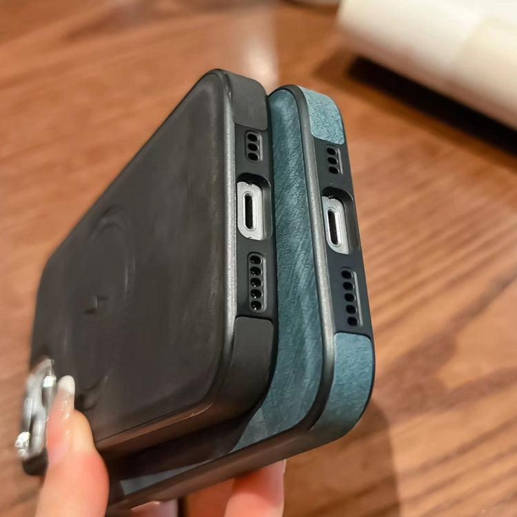 For iPhone 13 Side PU Hybrid TPU Magsafe Phone Case(Pink) - iPhone 13 Cases by PMC TechLife | Online Shopping South Africa | PMC TechLife | Buy Now Pay Later Mobicred