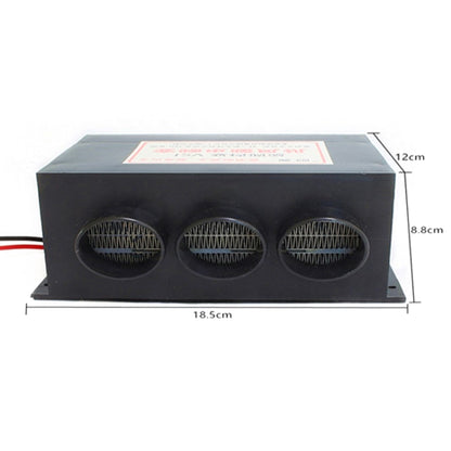 Engineering Vehicle Electric Heater Demister Defroster, Specification:DC 24V 3-hole - Heating & Fans by PMC Jewellery | Online Shopping South Africa | PMC Jewellery | Buy Now Pay Later Mobicred