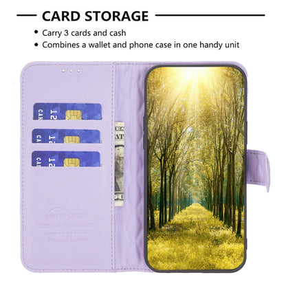 For Motorola Moto G84 Diamond Lattice Wallet Flip Leather Phone Case(Purple) - Motorola Cases by PMC Jewellery | Online Shopping South Africa | PMC Jewellery | Buy Now Pay Later Mobicred