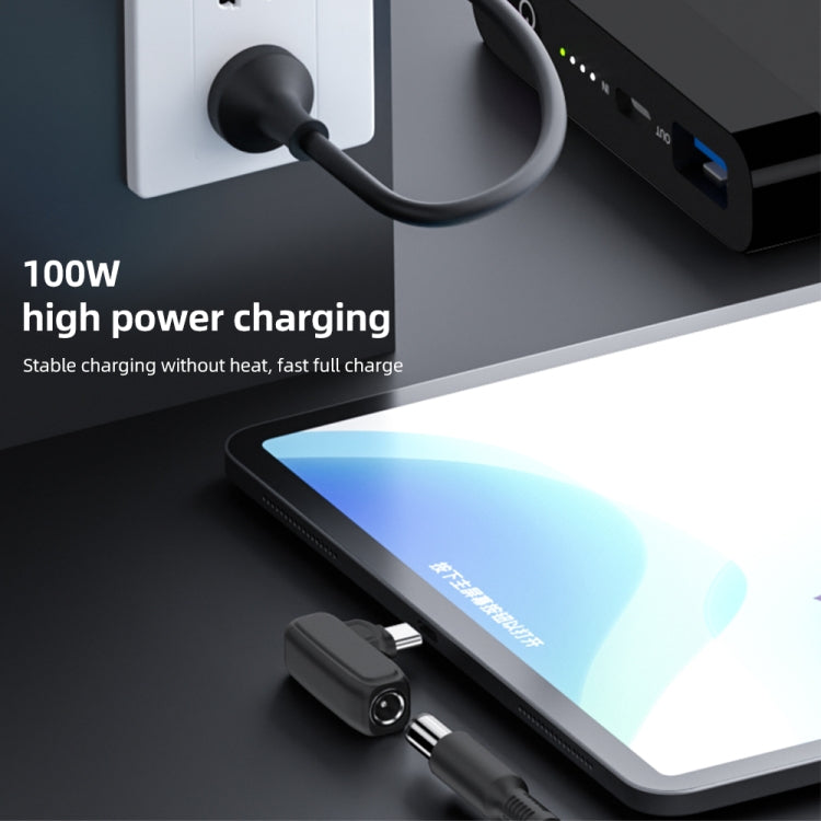 100W E 6.3X3.0mm Female to USB-C/Type-C Male Plug Charging Adapter - Universal Power Adapter by PMC TechLife | Online Shopping South Africa | PMC TechLife | Buy Now Pay Later Mobicred