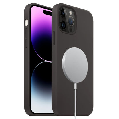 For iPhone 15 Pro MagSafe Liquid Silicone Full Coverage Phone Case(Black) - iPhone 15 Pro Cases by PMC Jewellery | Online Shopping South Africa | PMC Jewellery