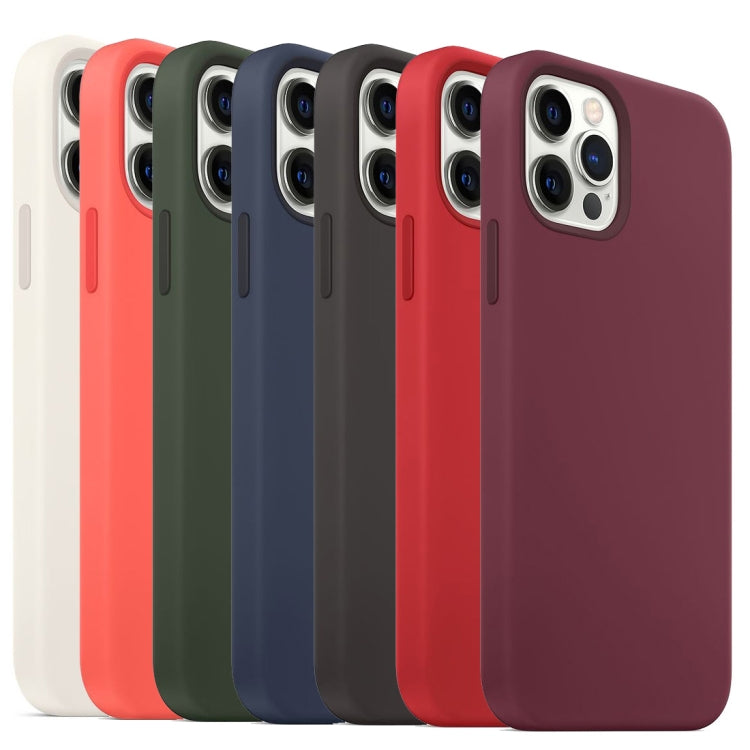 For iPhone 14 Plus MagSafe Liquid Silicone Full Coverage Phone Case(Red) - iPhone 14 Plus Cases by PMC Jewellery | Online Shopping South Africa | PMC Jewellery