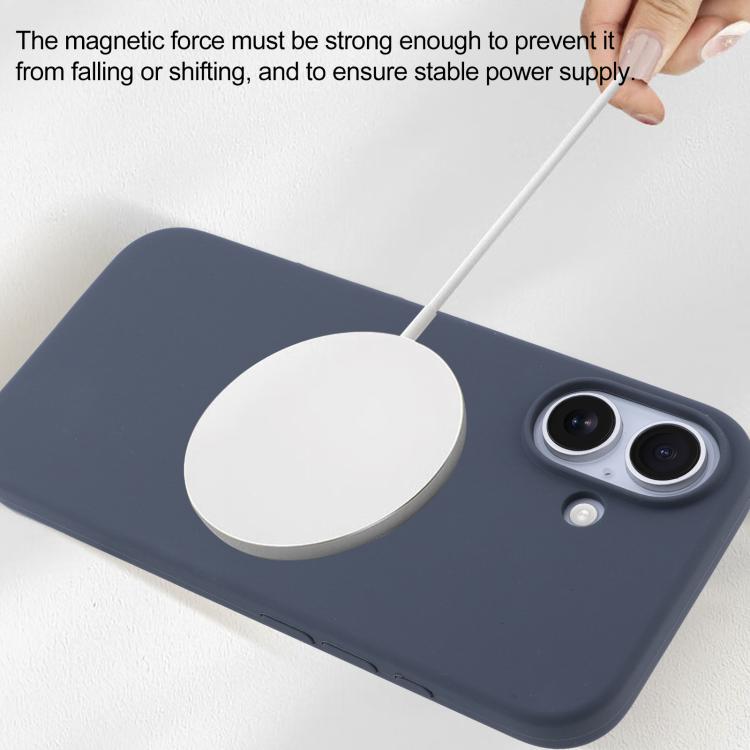 For iPhone 16 Plus Liquid Silicone Full Coverage MagSafe Phone Case(Red) - iPhone 16 Plus Cases by PMC Jewellery | Online Shopping South Africa | PMC Jewellery | Buy Now Pay Later Mobicred