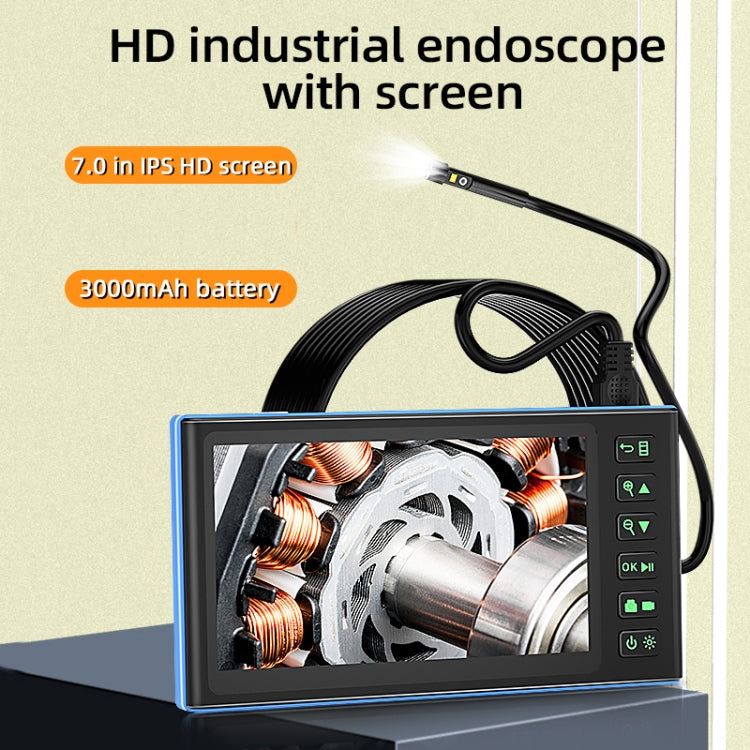 T23 8mm Single Lens 7 inch Screen Industrial Endoscope, Spec:10m Tube -  by PMC Jewellery | Online Shopping South Africa | PMC Jewellery | Buy Now Pay Later Mobicred