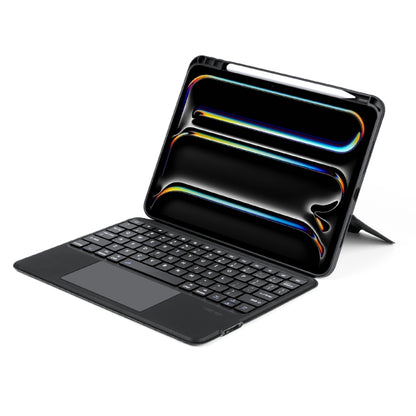 For iPad Pro 11 2024 DUX DUCIS DK Series Magnetic Wireless Bluetooth Keyboard Tablet Case(Black) - For iPad Pro by DUX DUCIS | Online Shopping South Africa | PMC Jewellery | Buy Now Pay Later Mobicred