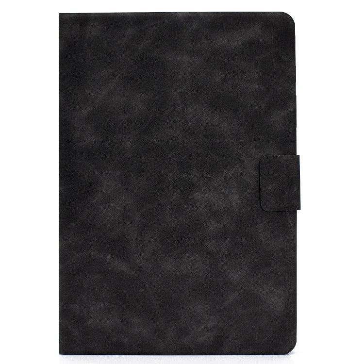 For iPad Pro 11 2024 Cowhide Texture Leather Smart Tablet Case(Grey) - iPad Pro 11 2024 Cases by PMC TechLife | Online Shopping South Africa | PMC TechLife | Buy Now Pay Later Mobicred