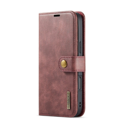 For iPhone 16 Pro Max DG.MING Crazy Horse Texture Detachable Magnetic Leather Phone Case(Red) - iPhone 16 Pro Max Cases by DG.MING | Online Shopping South Africa | PMC Jewellery | Buy Now Pay Later Mobicred