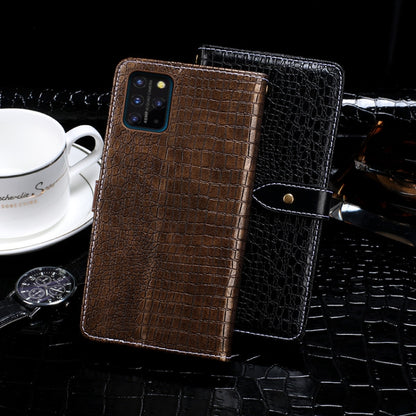 For Umidigi S5 Pro idewei Crocodile Texture Horizontal Flip Leather Case with Holder & Card Slots & Wallet(Black) - More Brand by idewei | Online Shopping South Africa | PMC Jewellery | Buy Now Pay Later Mobicred