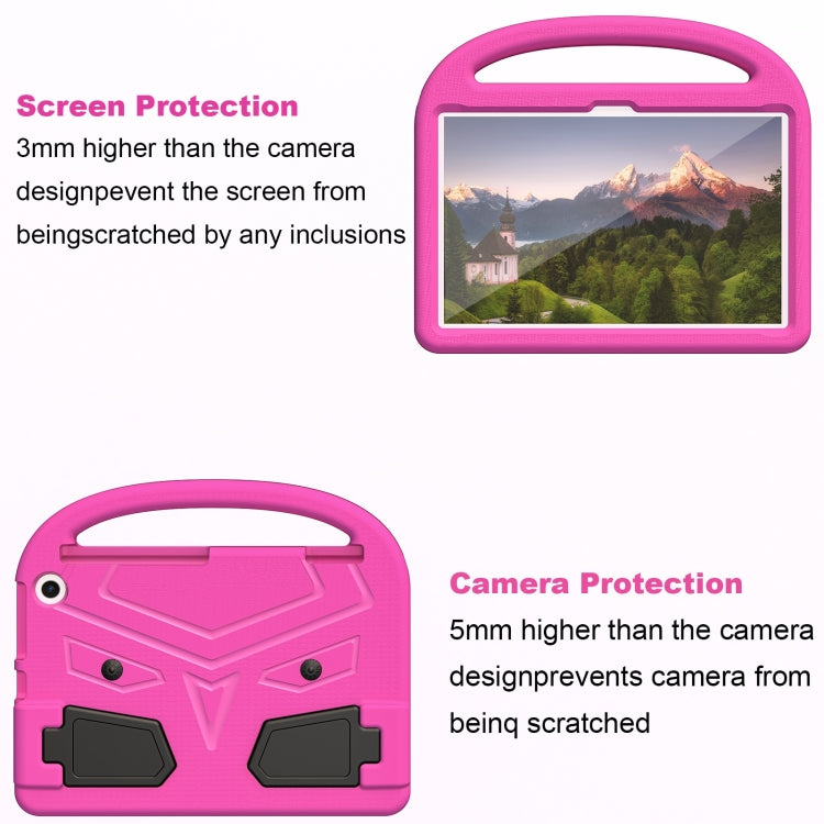 For Amazon Kindle Fire Max 11 2023 Sparrow Style Shockproof Kickstand EVA Tablet Case(Rose Red) - Amazon by PMC TechLife | Online Shopping South Africa | PMC TechLife | Buy Now Pay Later Mobicred