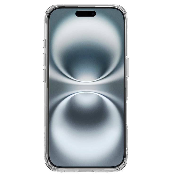 For iPhone 16 Plus NILLKIN Ultra Clear PC + TPU Phone Case(Transparent) - iPhone 16 Plus Cases by NILLKIN | Online Shopping South Africa | PMC Jewellery | Buy Now Pay Later Mobicred