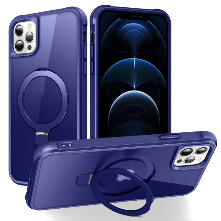 For iPhone 13 Pro MagSafe Magnetic Holder Phone Case(Klein Blue) - iPhone 13 Pro Cases by PMC Jewellery | Online Shopping South Africa | PMC Jewellery