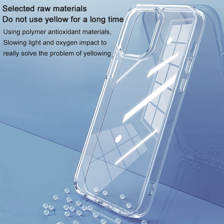 For iPhone 15 Pro Max TOTU PC-04 Crystal Shield Series TPU + PC Phone Case(Transparent) - iPhone 15 Pro Max Cases by TOTUDESIGN | Online Shopping South Africa | PMC Jewellery | Buy Now Pay Later Mobicred