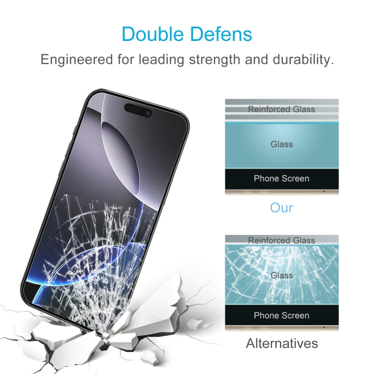 For iPhone 16 Pro Max 0.26mm 9H 2.5D Tempered Glass Film - iPhone 16 Pro Max Tempered Glass by DIYLooks | Online Shopping South Africa | PMC Jewellery | Buy Now Pay Later Mobicred