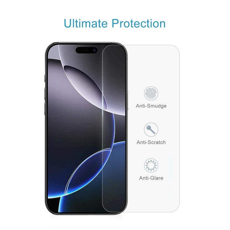 For iPhone 16 Pro Max 10pcs 0.26mm 9H 2.5D Tempered Glass Film - iPhone 16 Pro Max Tempered Glass by PMC Jewellery | Online Shopping South Africa | PMC Jewellery | Buy Now Pay Later Mobicred