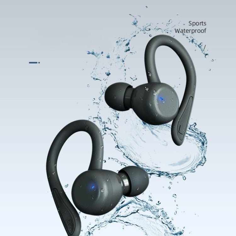 T&G T40 TWS IPX6 Waterproof Hanging Ear Wireless Bluetooth Earphones with Charging Box(Blue) - TWS Earphone by T&G | Online Shopping South Africa | PMC Jewellery | Buy Now Pay Later Mobicred