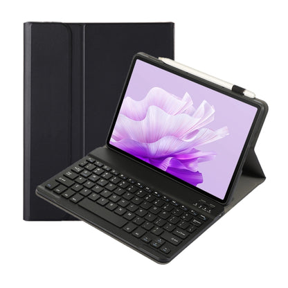 For Huawei MatePad Air 11.5 inch 2023 AH14 Lambskin Texture Ultra-thin Detachable Bluetooth Keyboard Leather Case(Black) - Huawei Keyboard by PMC Jewellery | Online Shopping South Africa | PMC Jewellery