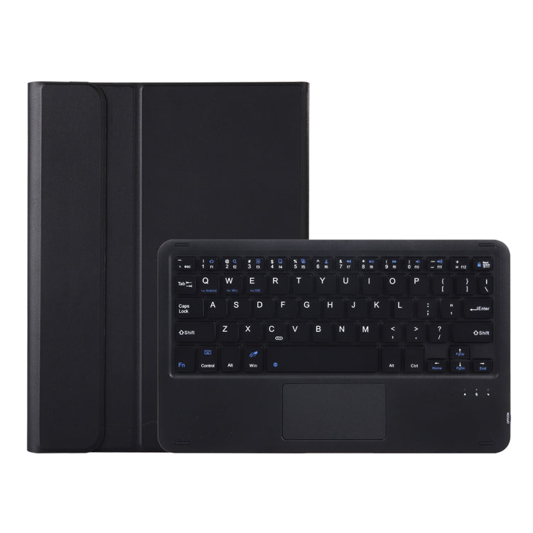 For Huawei MatePad Air 11.5 inch 2023 AH14-A Lambskin Texture Ultra-thin Detachable Bluetooth Keyboard Leather Case with Touchpad(Black) - Huawei Keyboard by PMC Jewellery | Online Shopping South Africa | PMC Jewellery