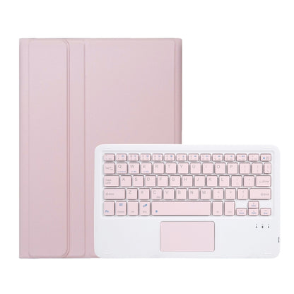 For Huawei MatePad Air 11.5 inch 2023 AH14-A Lambskin Texture Ultra-thin Detachable Bluetooth Keyboard Leather Case with Touchpad(Pink) - Huawei Keyboard by PMC Jewellery | Online Shopping South Africa | PMC Jewellery