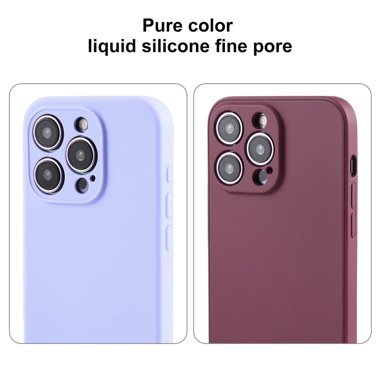 For iPhone 16 Pro Pure Color Liquid Silicone Fine Pore Phone Case(Fresh Pink) - iPhone 16 Pro Cases by PMC Jewellery | Online Shopping South Africa | PMC Jewellery | Buy Now Pay Later Mobicred