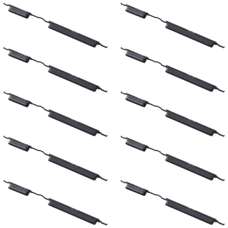 For Samsung Galaxy A20E SM-A202 10pcs Power Button + Volume Control Button(Black) - free shipping - PMc TechLife - Order now!