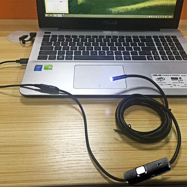 AN97 Waterproof Micro USB Endoscope Hard Tube Inspection Camera for Parts of OTG Function Android Mobile Phone, with 6 LEDs, Lens Diameter:5.5mm(Length: 5m) - free shipping - PMC Jewellery - Order now!