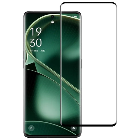 For OPPO Find X7 Ultra 9H HD 3D Curved Edge Tempered Glass Film(Black) - Find X7 Ultra Tempered Glass by PMC Jewellery | Online Shopping South Africa | PMC Jewellery | Buy Now Pay Later Mobicred