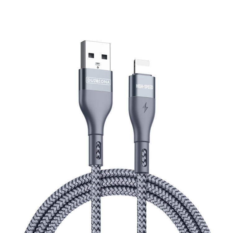 DUZZONA A7 2.4A USB to 8 Pin Charging Data Cable, Length:2m - Normal Style Cable by DUZZONA | Online Shopping South Africa | PMC Jewellery | Buy Now Pay Later Mobicred