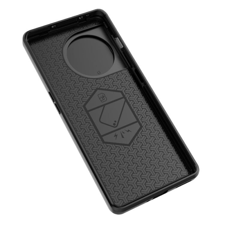 For OnePlus 11R 5G Sliding Camshield TPU + PC Shockproof Phone Case with Holder(Black) - OnePlus Cases by PMC Jewellery | Online Shopping South Africa | PMC Jewellery | Buy Now Pay Later Mobicred