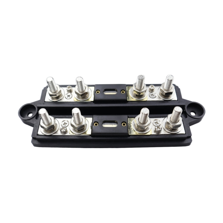 CP-4127 RV / Yacht M8 4-stud Double Row Busbar(Red Black) - Fuse by PMC Jewellery | Online Shopping South Africa | PMC Jewellery | Buy Now Pay Later Mobicred