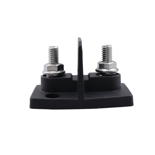 CP-4295 Dual Power M8 Binding Post Cable Connector(Black) - Fuse by PMC Jewellery | Online Shopping South Africa | PMC Jewellery | Buy Now Pay Later Mobicred