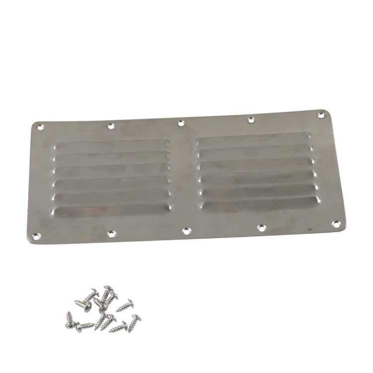 A8552 Yacht / RV 230x115mm Rectangular Vents(Silver) - Air Conditioning System by PMC Jewellery | Online Shopping South Africa | PMC Jewellery | Buy Now Pay Later Mobicred