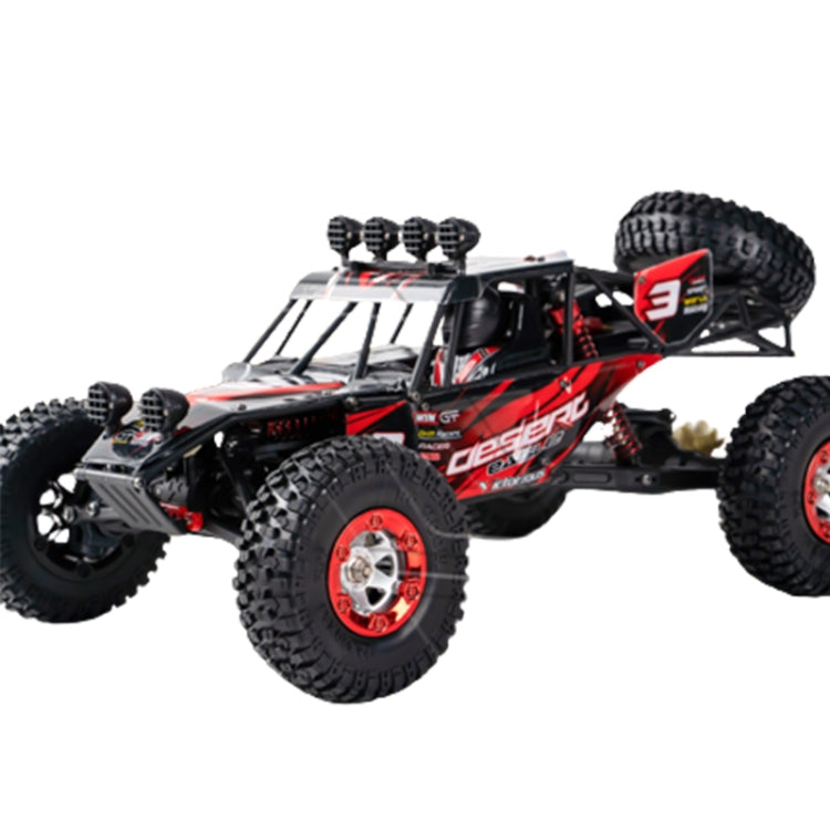 JJR/C Q39C 2.4G Four-wheel Drive High-speed Climbing Carbon Brush Motor RC Desert Off-Road Truck(Red) - RC Cars by JJR/C | Online Shopping South Africa | PMC Jewellery | Buy Now Pay Later Mobicred