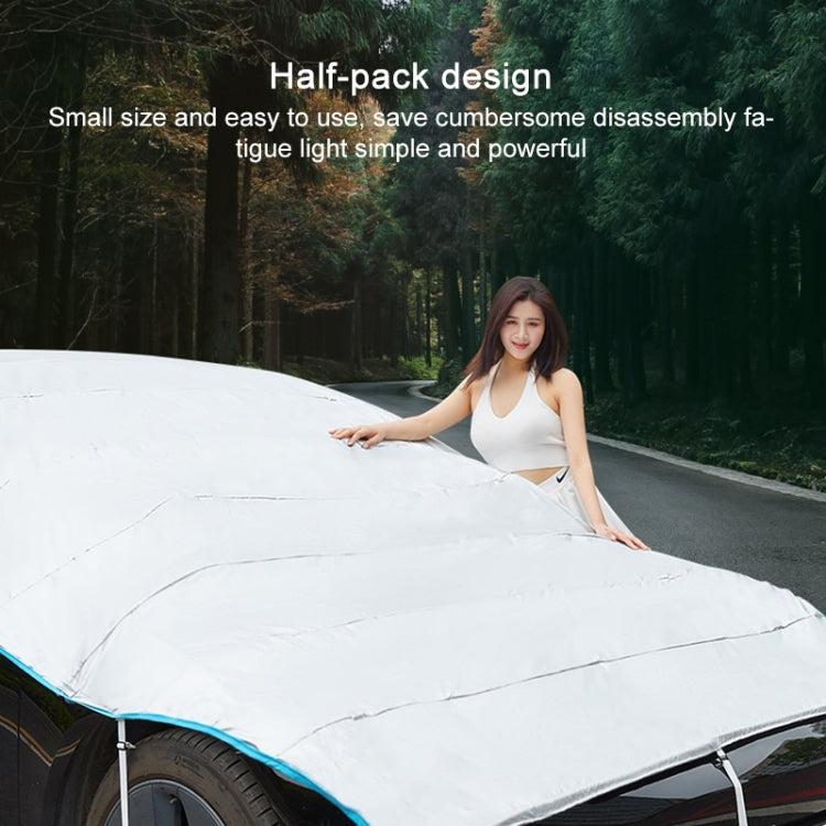 Automatic Retractable SUV Universal Sunshade Snow-proof Dust-proof Cover, Size:L - PE Material by PMC Jewellery | Online Shopping South Africa | PMC Jewellery | Buy Now Pay Later Mobicred