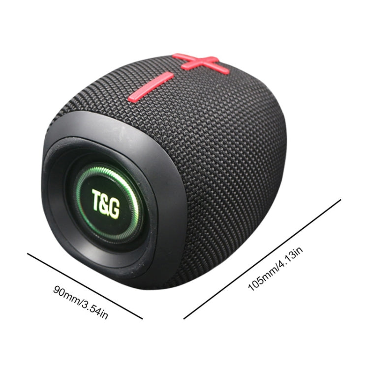 T&G TG-389 Portable Outdoor IPX5 Waterproof Wireless Bluetooth Speaker(Red) - Waterproof Speaker by T&G | Online Shopping South Africa | PMC Jewellery | Buy Now Pay Later Mobicred