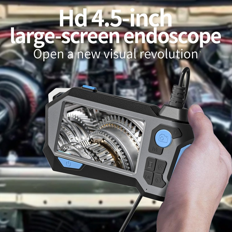 P120 Rotatable 8mm Dual Lenses Industrial Endoscope with Screen, 16mm Tail Pipe Diameter, Spec:5m Tube -  by PMC Jewellery | Online Shopping South Africa | PMC Jewellery | Buy Now Pay Later Mobicred