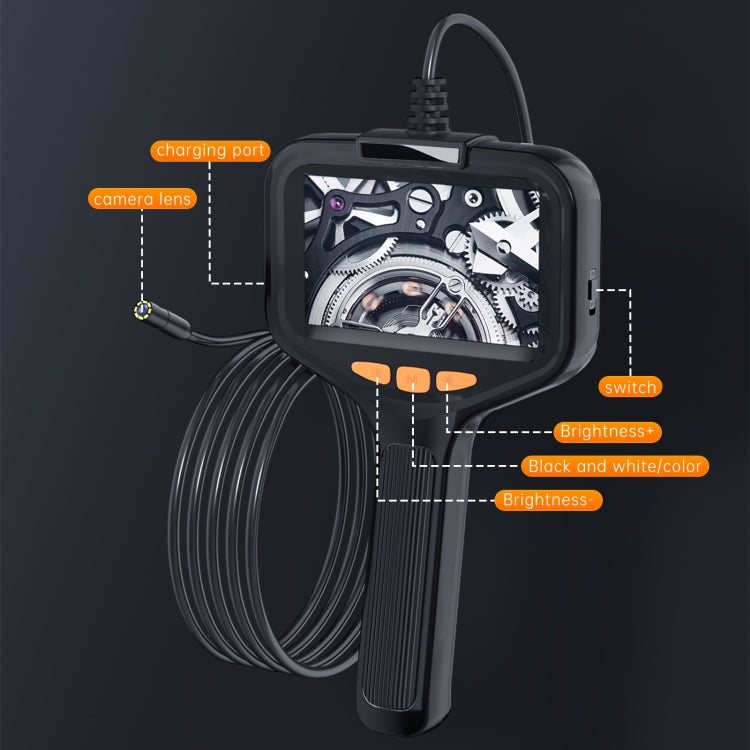 P200 8mm Front Lenses Integrated Industrial Pipeline Endoscope with 4.3 inch Screen, Spec:15m Tube -  by PMC Jewellery | Online Shopping South Africa | PMC Jewellery | Buy Now Pay Later Mobicred