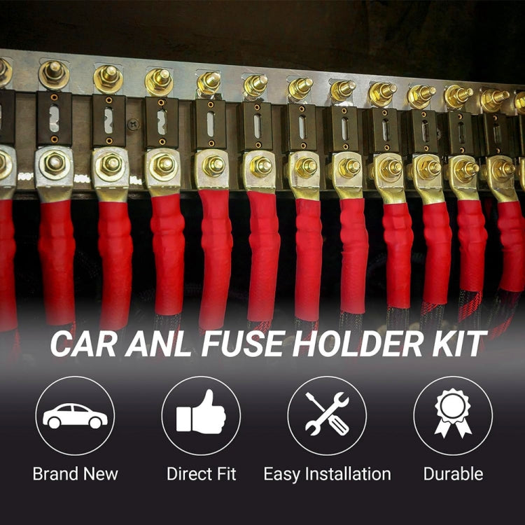 3 in 1 ANL Car Audio Modified Fuse Holder with 200A Fuse, Current:200A - Fuse by PMC Jewellery | Online Shopping South Africa | PMC Jewellery | Buy Now Pay Later Mobicred