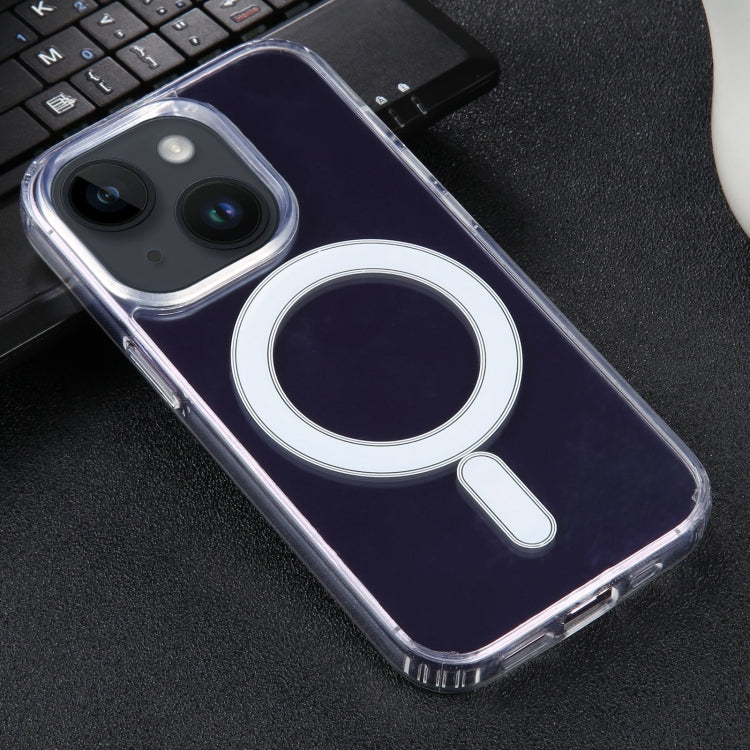 For iPhone 15 Plus GEBEI MagSafe Magnetic Transparent Phone Case(Transparent) - iPhone 15 Plus Cases by GEBEI | Online Shopping South Africa | PMC Jewellery