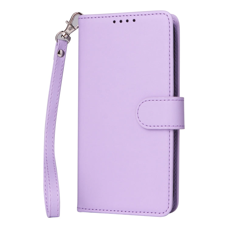 For iPhone 16 Pro BETOPNICE BN-005 2 in 1 Detachable Imitate Genuine Leather Phone Case(Light Purple) - iPhone 16 Pro Cases by BETOPNICE | Online Shopping South Africa | PMC Jewellery | Buy Now Pay Later Mobicred