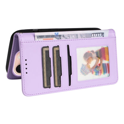 For iPhone 16 Pro BETOPNICE BN-005 2 in 1 Detachable Imitate Genuine Leather Phone Case(Light Purple) - iPhone 16 Pro Cases by BETOPNICE | Online Shopping South Africa | PMC Jewellery | Buy Now Pay Later Mobicred