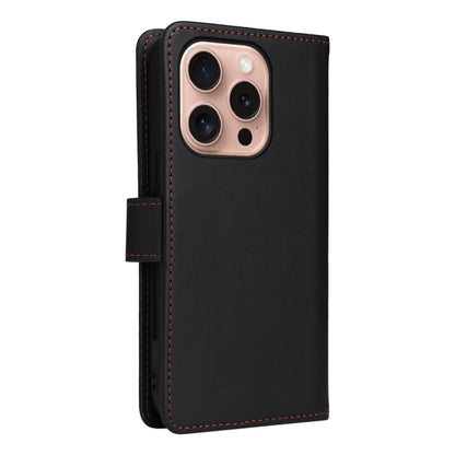 For iPhone 16 Pro Max BETOPNICE BN-005 2 in 1 Detachable Imitate Genuine Leather Phone Case(Black) - iPhone 16 Pro Max Cases by BETOPNICE | Online Shopping South Africa | PMC Jewellery | Buy Now Pay Later Mobicred