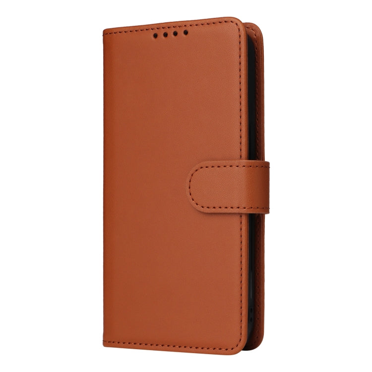 For Samsung Galaxy S24+ 5G BETOPNICE BN-005 2 in 1 Detachable Imitate Genuine Leather Phone Case(Brown) - Galaxy S24+ 5G Cases by BETOPNICE | Online Shopping South Africa | PMC Jewellery | Buy Now Pay Later Mobicred