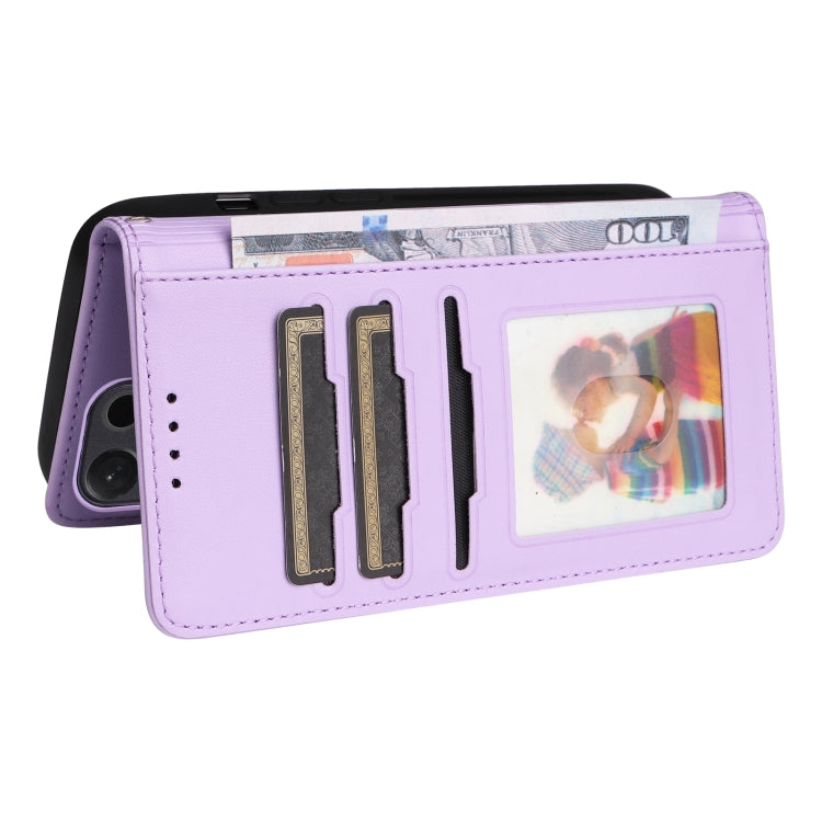 For Samsung Galaxy S24 Ultra 5G BETOPNICE BN-005 2 in 1 Detachable Imitate Genuine Leather Phone Case(Light Purple) - Galaxy S24 Ultra 5G Cases by BETOPNICE | Online Shopping South Africa | PMC Jewellery | Buy Now Pay Later Mobicred