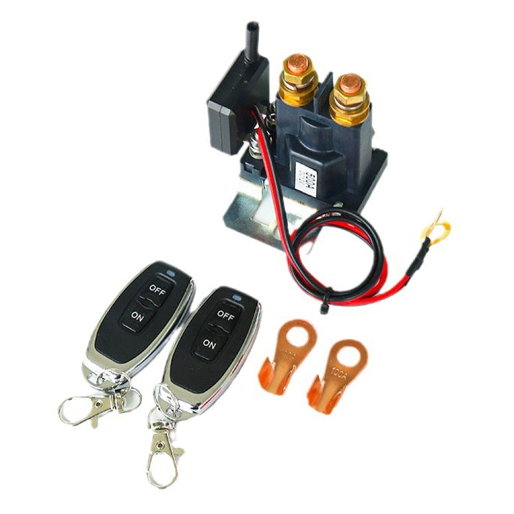 12V 500A Car Battery Remote Control Relay Rotary Switch Cut, Style:with 2 x Remote Control - Relays by PMC Jewellery | Online Shopping South Africa | PMC Jewellery | Buy Now Pay Later Mobicred