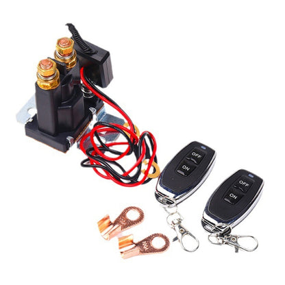 24V 500A Car Battery Remote Control Relay Rotary Switch Cut, Style:with 2 x Remote Control - Relays by PMC Jewellery | Online Shopping South Africa | PMC Jewellery | Buy Now Pay Later Mobicred