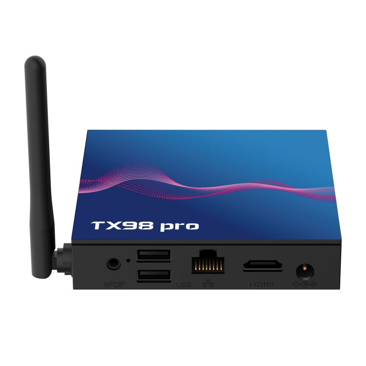 TX98 Pro 4K Ultra HD Android 12.0 Smart TV Box with Remote Control, 4GB+32GB, Allwinner H618 Quad-Core(UK Plug) - Others by PMC Jewellery | Online Shopping South Africa | PMC Jewellery | Buy Now Pay Later Mobicred