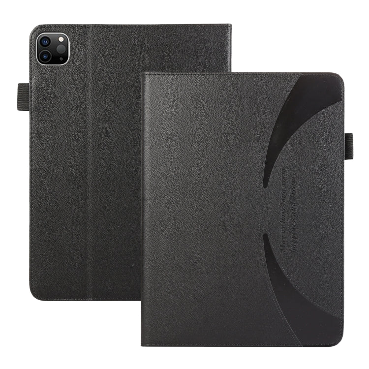 For iPad Pro 11 2024 Litchi Texture Leather Sucker Tablet Case(Black) - iPad Pro 11 2024 Cases by PMC Jewellery | Online Shopping South Africa | PMC Jewellery | Buy Now Pay Later Mobicred