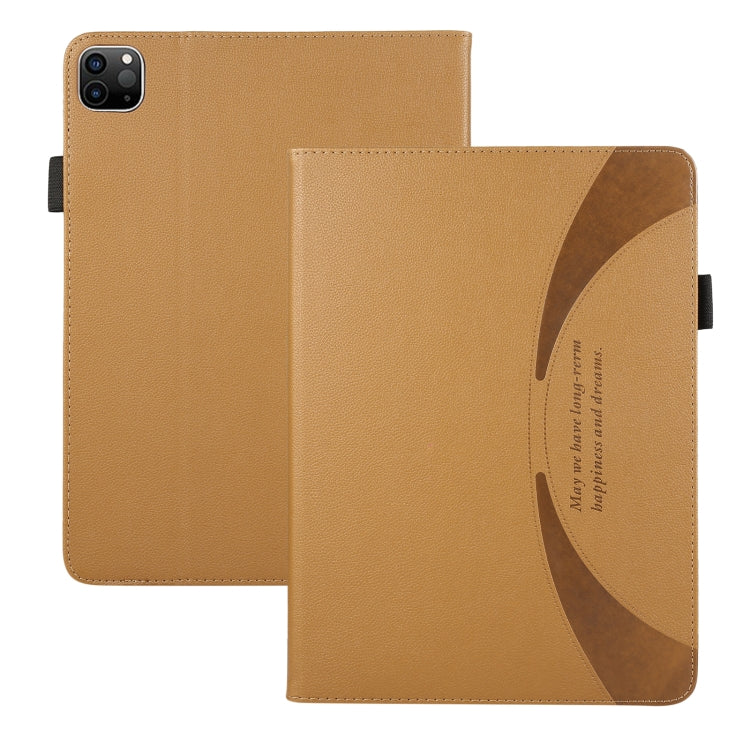 For iPad Pro 13 2024 Litchi Texture Leather Sucker Tablet Case(Brown) - iPad Pro 13 2024 Cases by PMC Jewellery | Online Shopping South Africa | PMC Jewellery | Buy Now Pay Later Mobicred