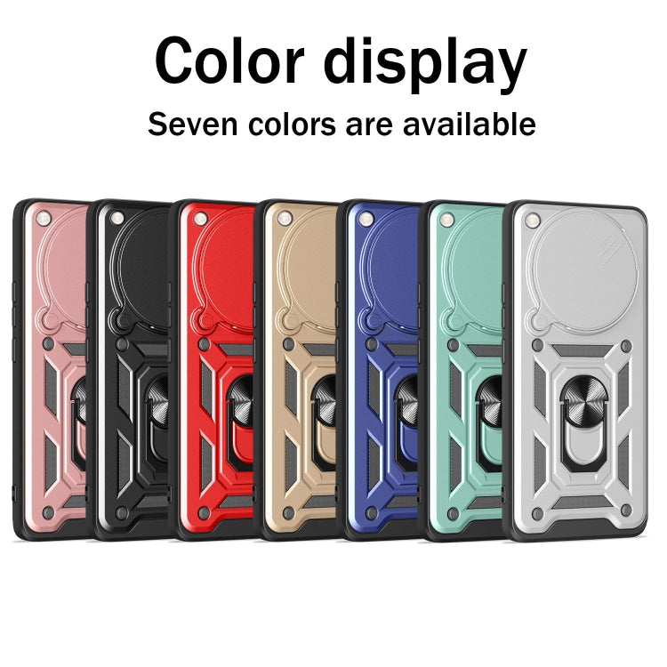 For Infinix Zero 40 4G Sliding Camera Cover Design TPU+PC Phone Case(Blue) - free shipping - PMC TechLife - Order now!